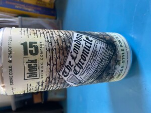 can of The London Chronicle porter