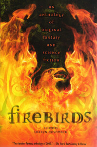 cover art for Firebirds anthology