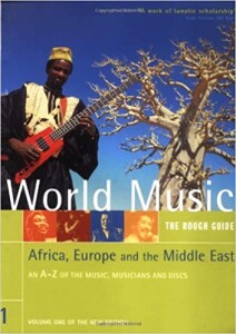 cover art for Rough Guide to World music vol. 1