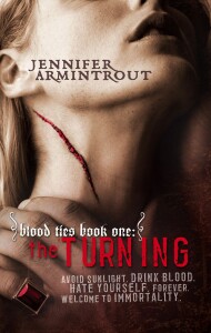 cover art for Blood Ties Book One The Turning