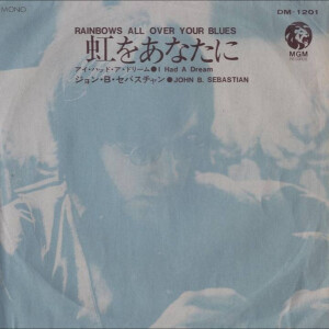 cover art for Japanese single of Rainbows All Over Your Blues