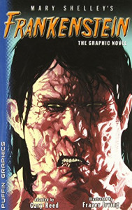 cover art for Frankenstein the graphic novel