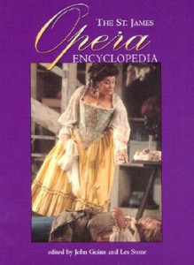 cover art for The St. James Opera Encyclopedia