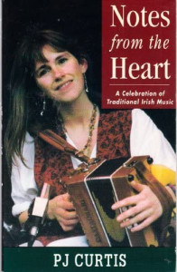 cover art for Notes From The Heart, featuring a photograph of a young Sharon Shannon holding an accordion