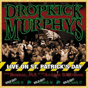 cover art, Live On St Patrick's Day