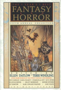 cover art, The Year's Best Fantasy and Horror, Fifth Annual Collection