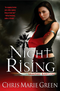 cover art, Night Rising: Vampire Babylon, Book 1