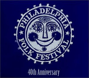 cover art, Philadelphia Folk Festival 40th Anniversary