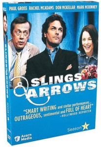 DVD cover, Slings & Arrows Season 1