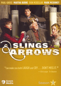 DVD cover, Slings & Arrows Season 3