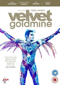 DVD cover, Velvet Goldmine
