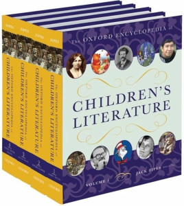 photo of the set of books, The Oxford Encyclopedia of Children's Literature